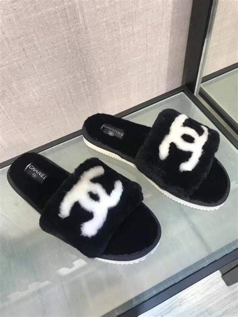 chanel slippers 2018|Chanel slippers 2020.